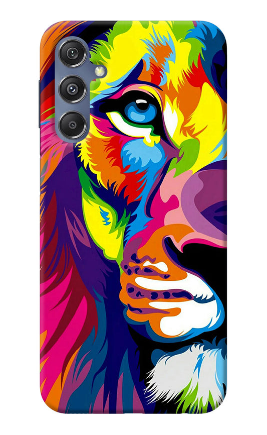 Lion Half Face Samsung M34 5G/F34 5G Back Cover