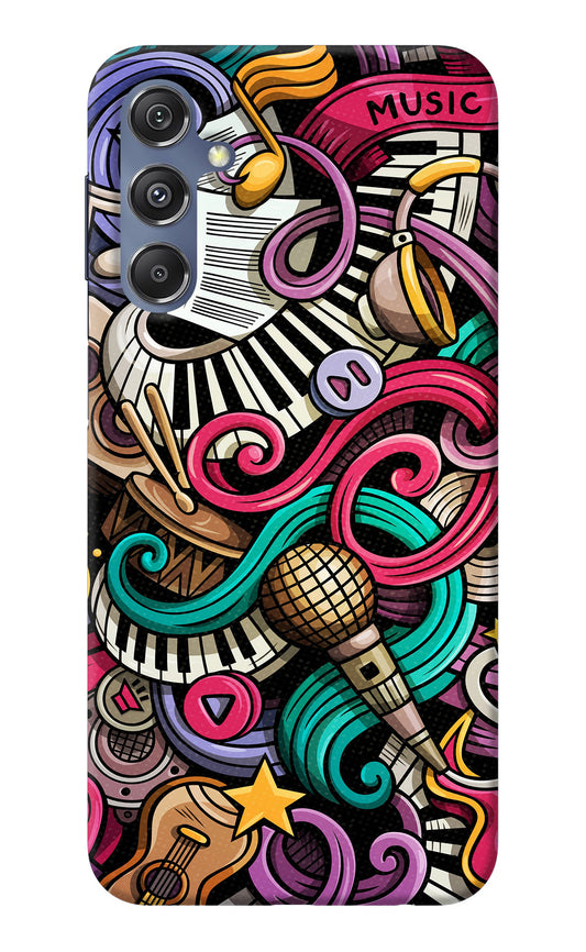 Music Abstract Samsung M34 5G/F34 5G Back Cover
