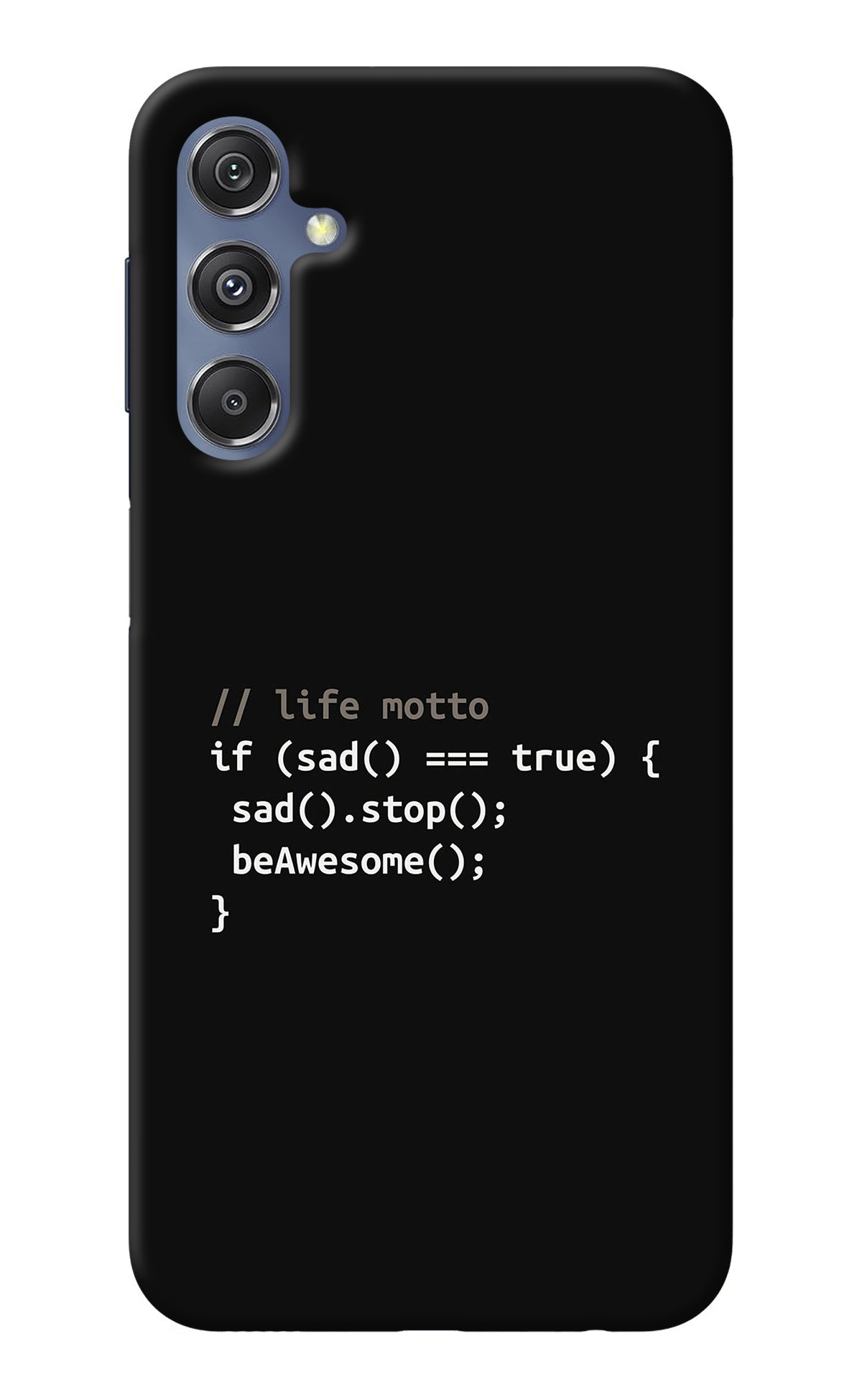 Life Motto Code Samsung M34 5G/F34 5G Back Cover