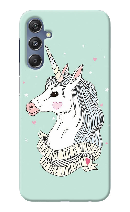 Unicorn Wallpaper Samsung M34 5G/F34 5G Back Cover