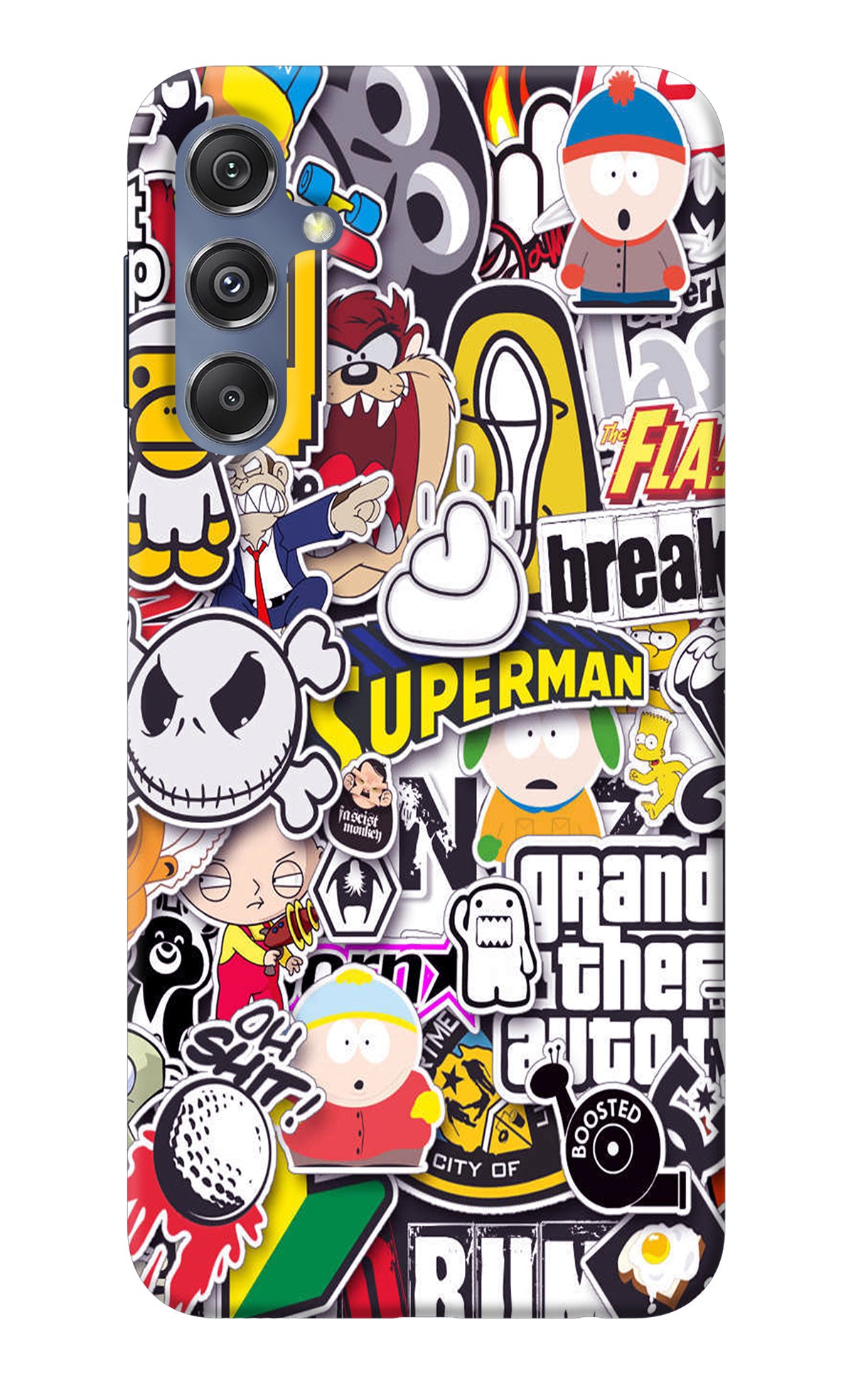 Sticker Bomb Samsung M34 5G/F34 5G Back Cover