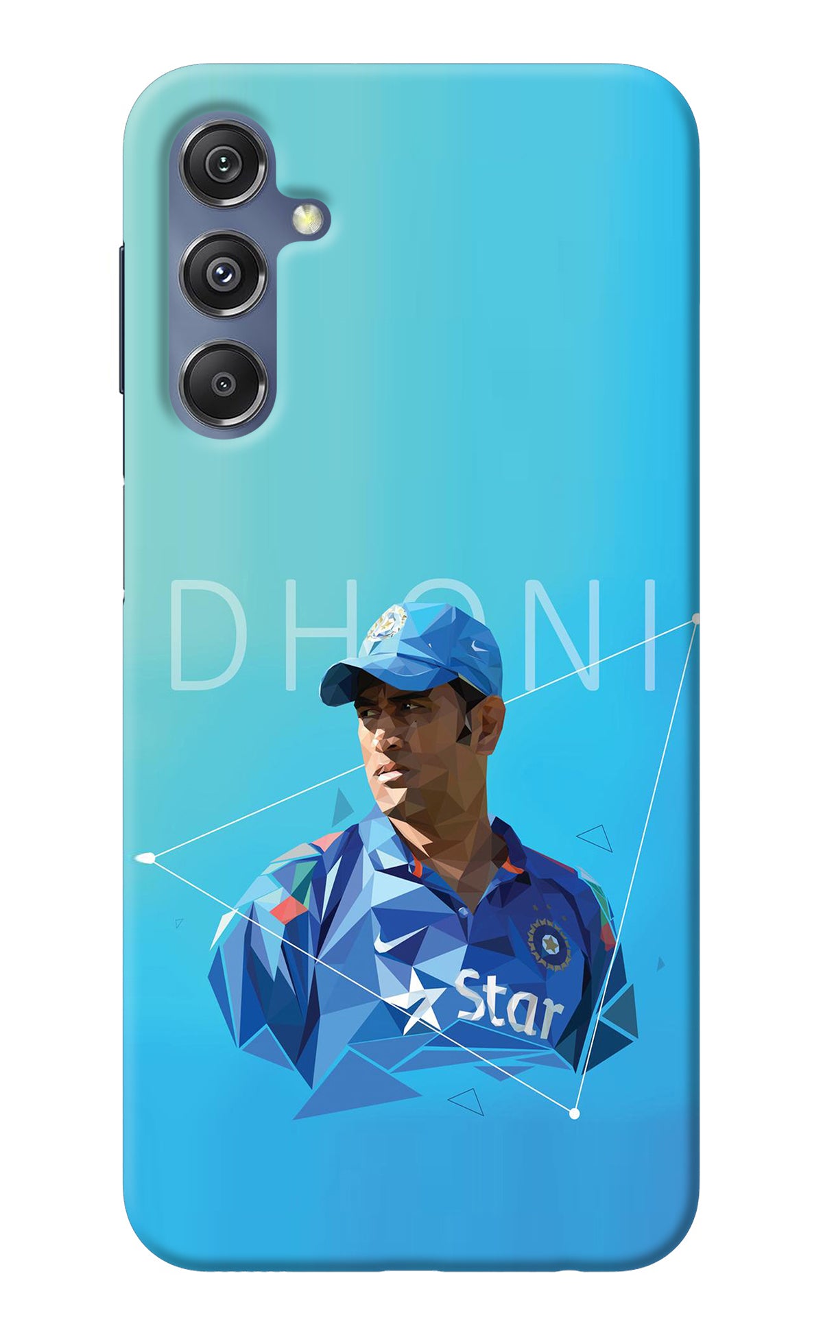 Dhoni Artwork Samsung M34 5G/F34 5G Back Cover