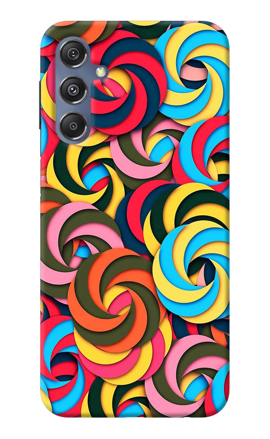 Spiral Pattern Samsung M34 5G/F34 5G Back Cover