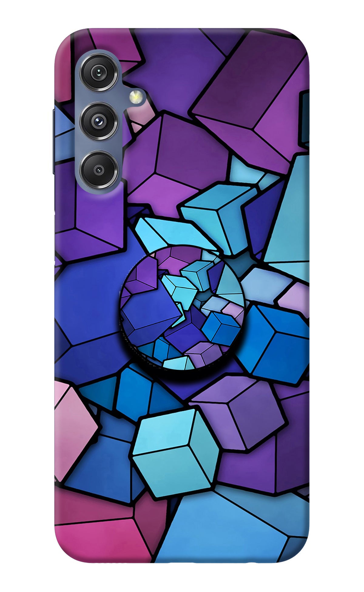 Cubic Abstract Samsung M34 5G/F34 5G Pop Case