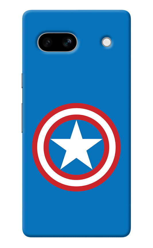 Captain America Logo Google Pixel 7A Back Cover