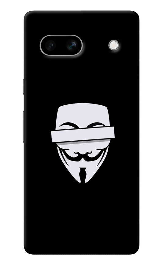 Anonymous Face Google Pixel 7A Back Cover