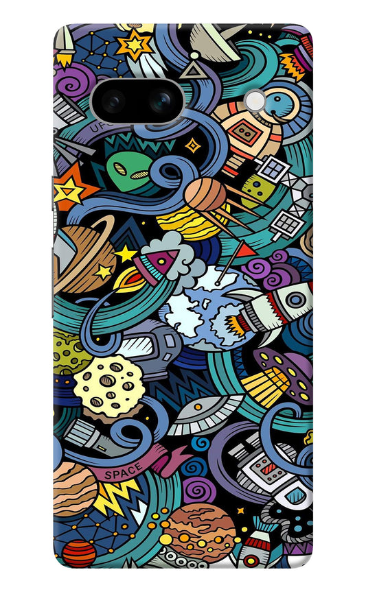 Space Abstract Google Pixel 7A Back Cover