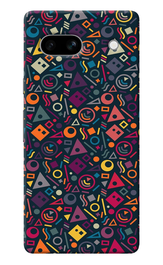 Geometric Abstract Google Pixel 7A Back Cover