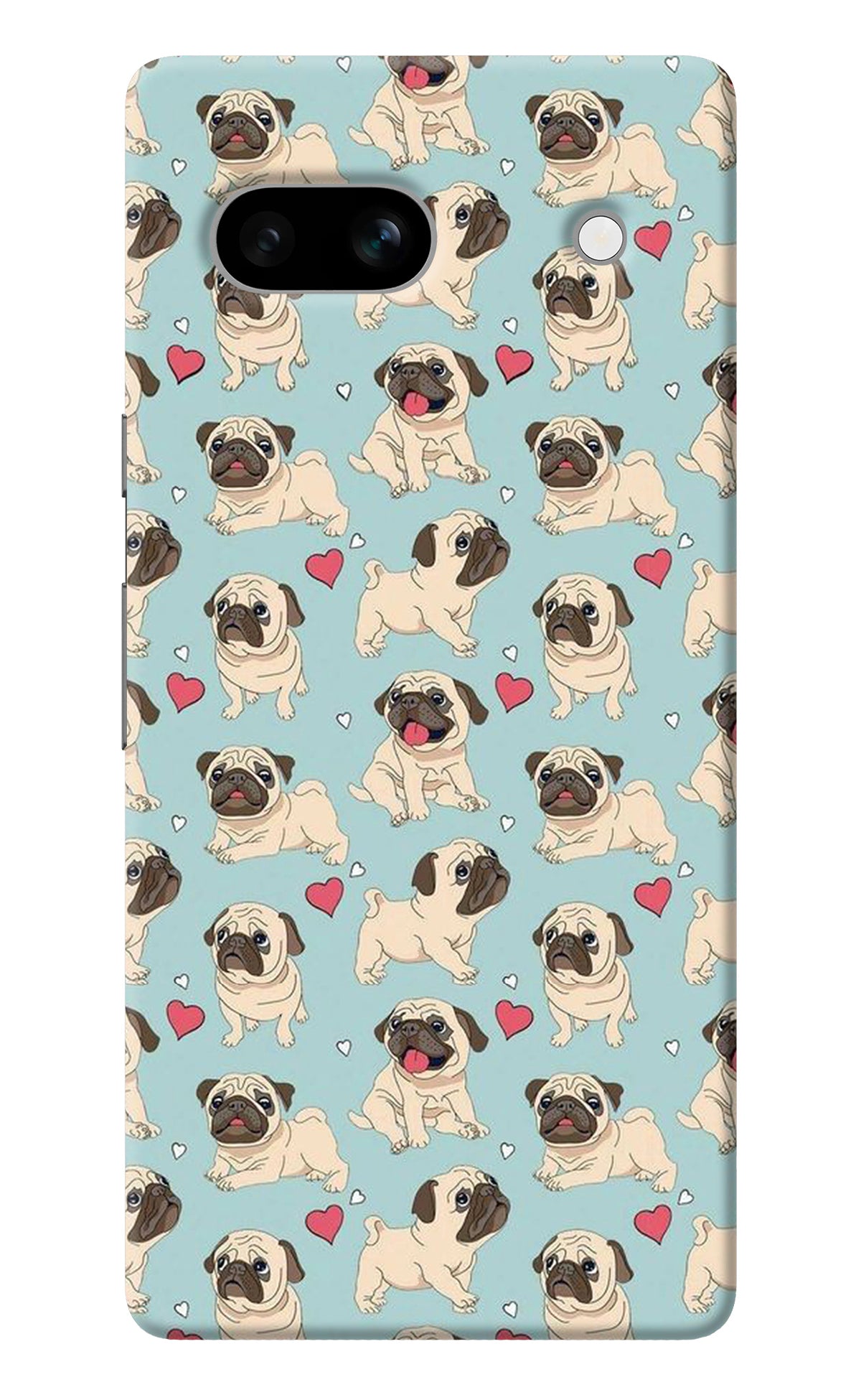 Pug Dog Google Pixel 7A Back Cover