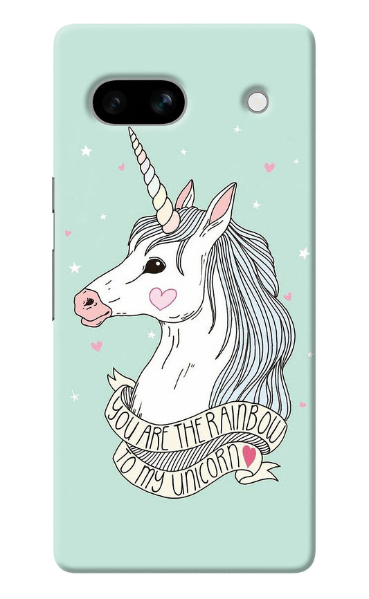 Unicorn Wallpaper Google Pixel 7A Back Cover