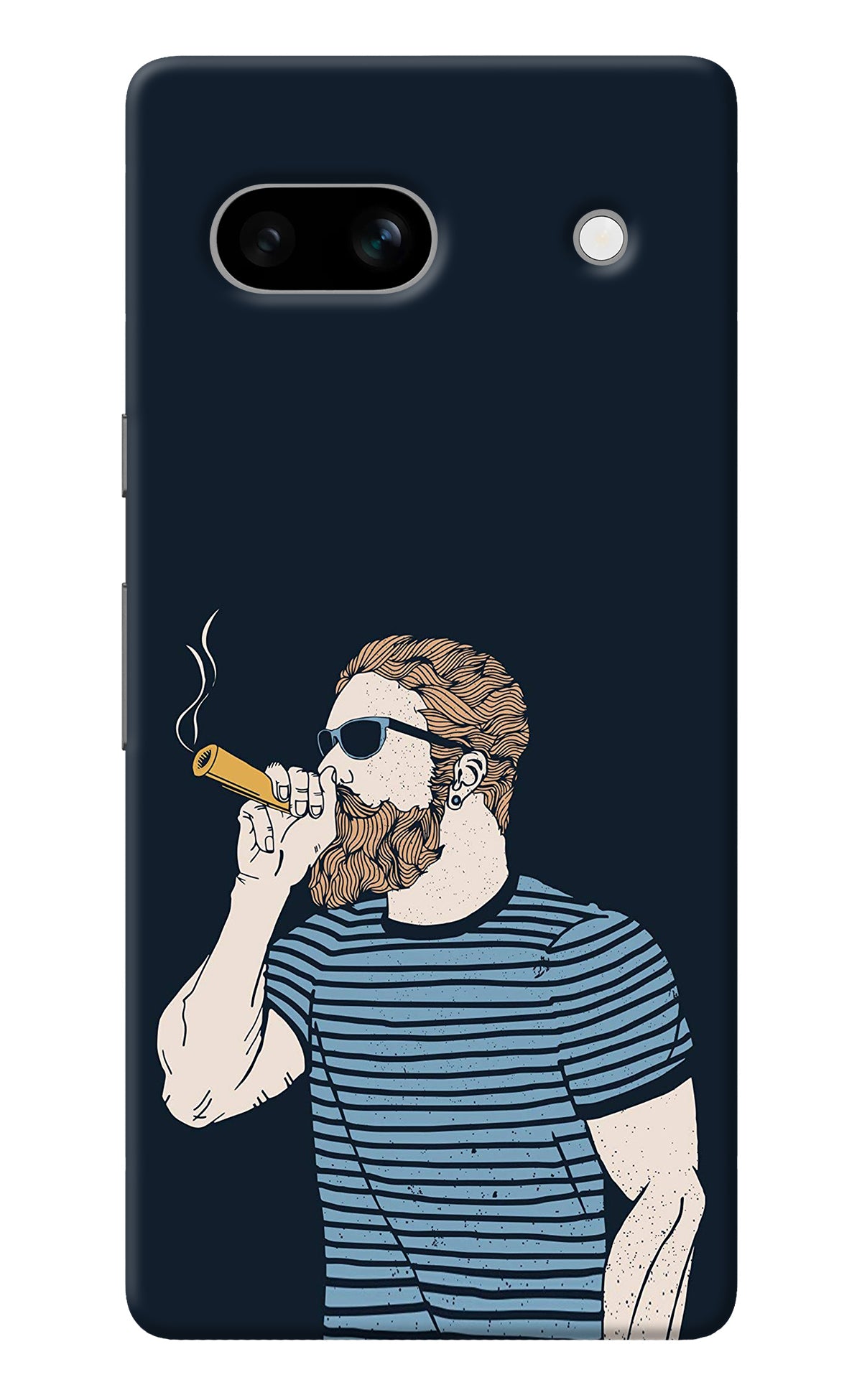 Smoking Google Pixel 7A Back Cover