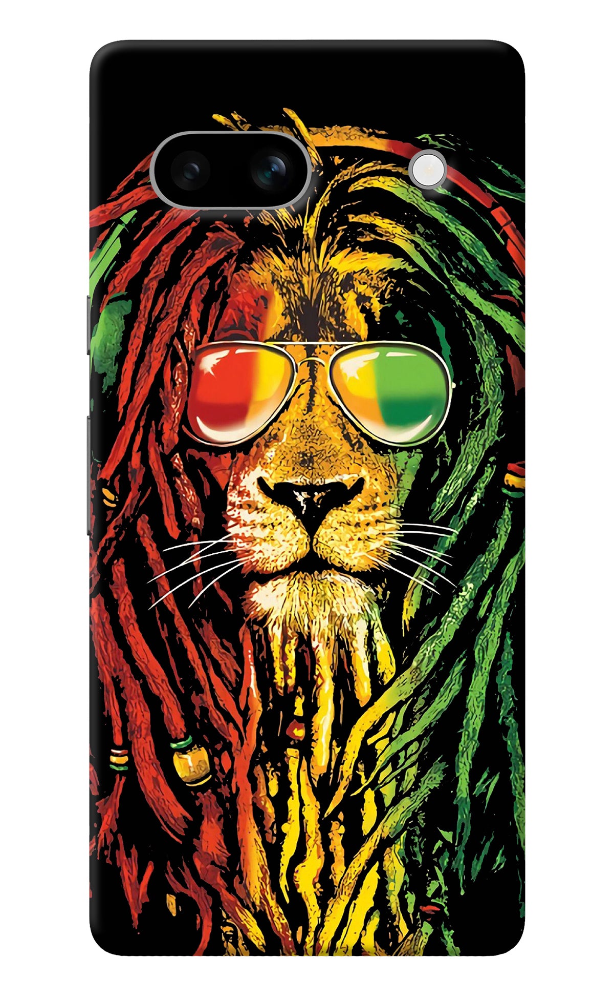 Rasta Lion Google Pixel 7A Back Cover