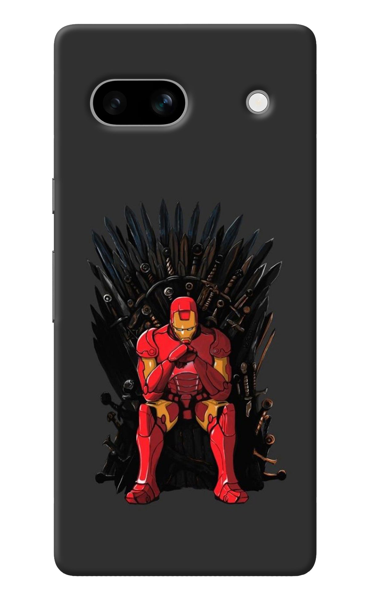 Ironman Throne Google Pixel 7A Back Cover