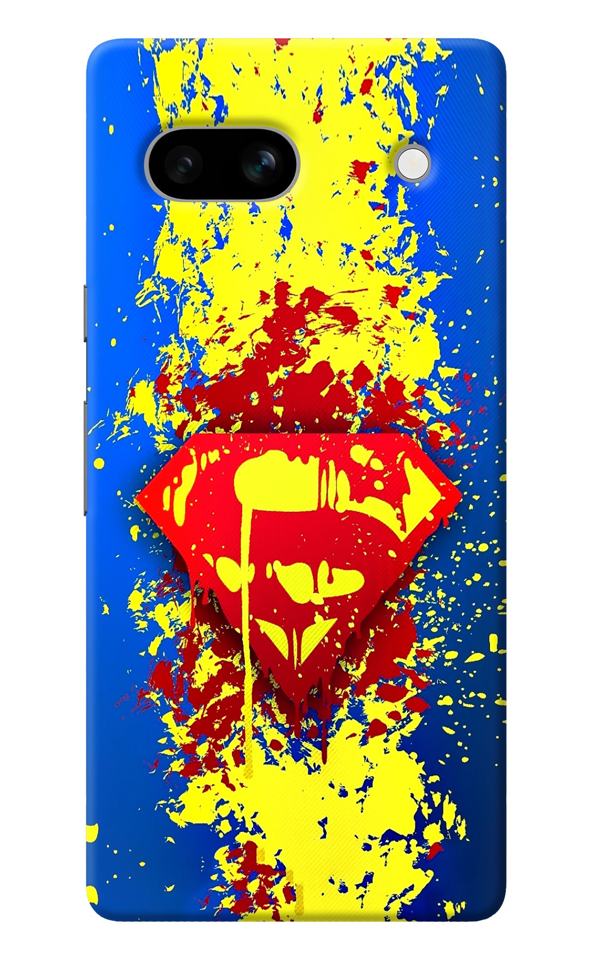 Superman logo Google Pixel 7A Back Cover