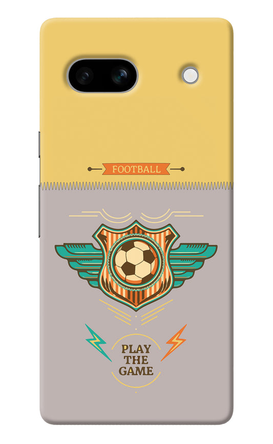 Football Google Pixel 7A Back Cover