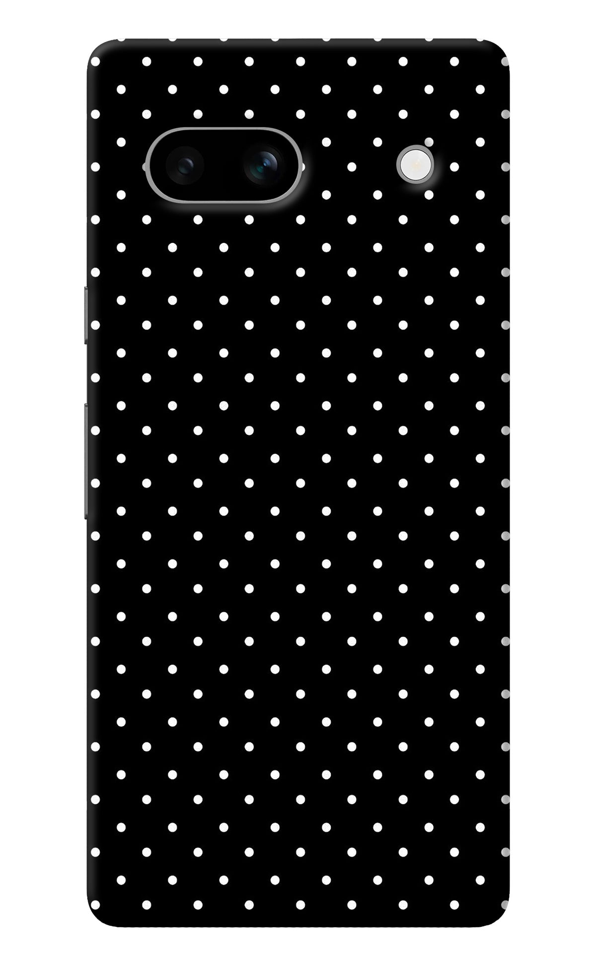 White Dots Google Pixel 7A Back Cover