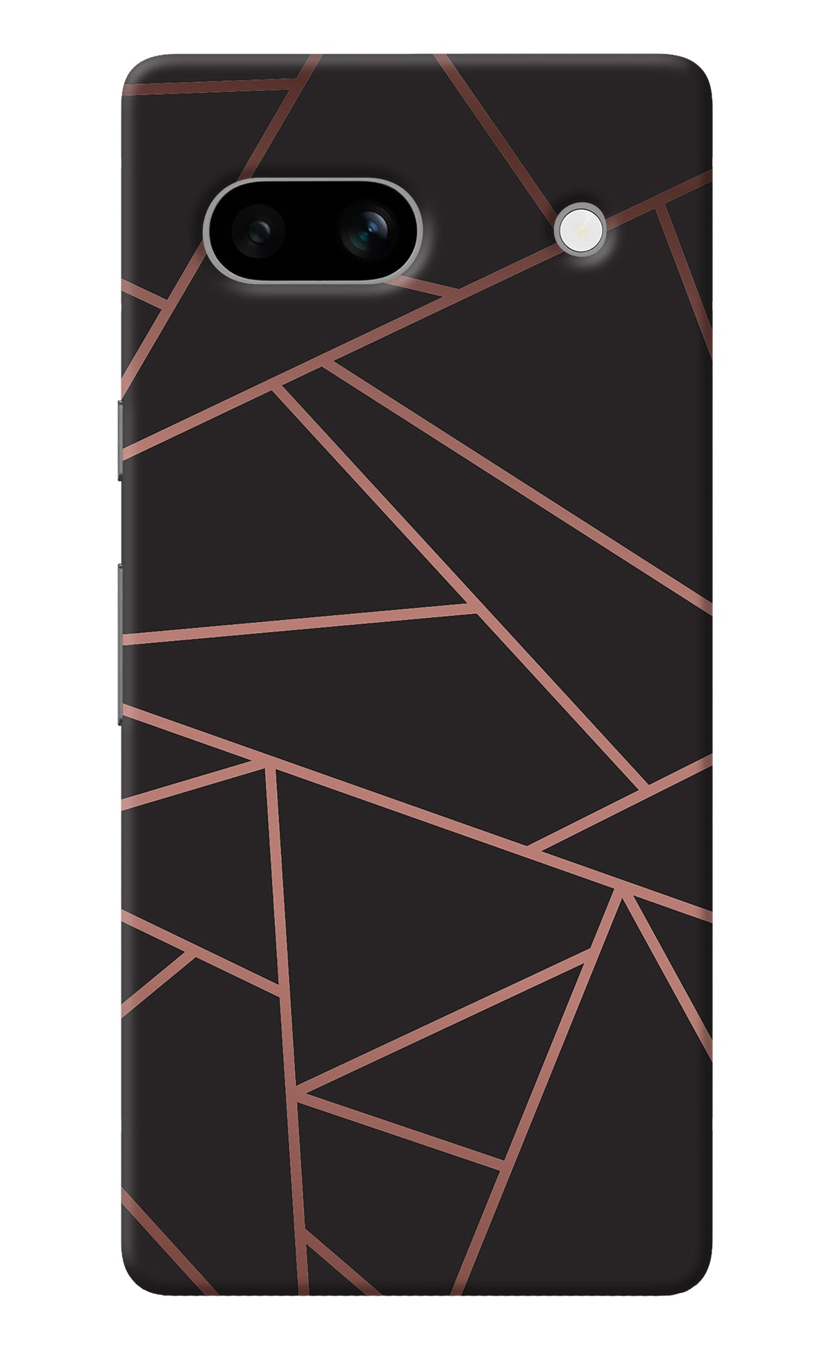 Geometric Pattern Google Pixel 7A Back Cover