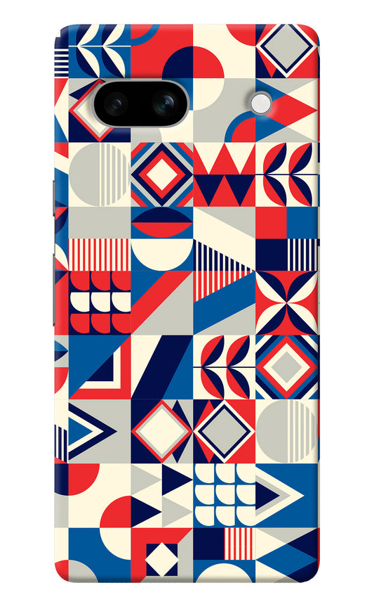 Colorful Pattern Google Pixel 7A Back Cover