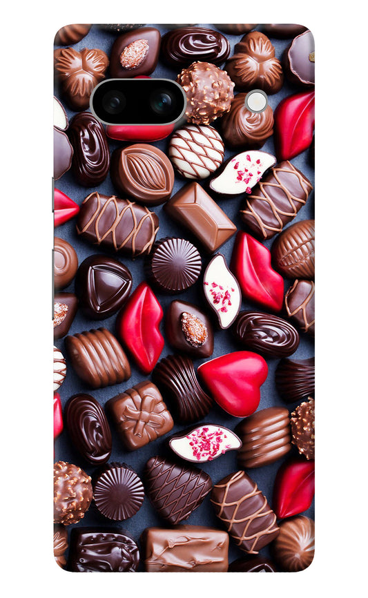 Chocolates Google Pixel 7A Back Cover