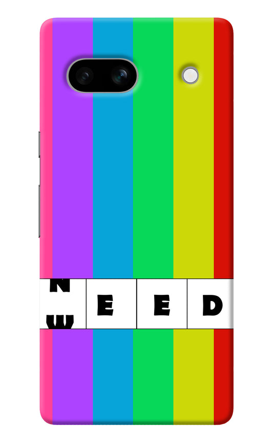 Need Weed Google Pixel 7A Back Cover