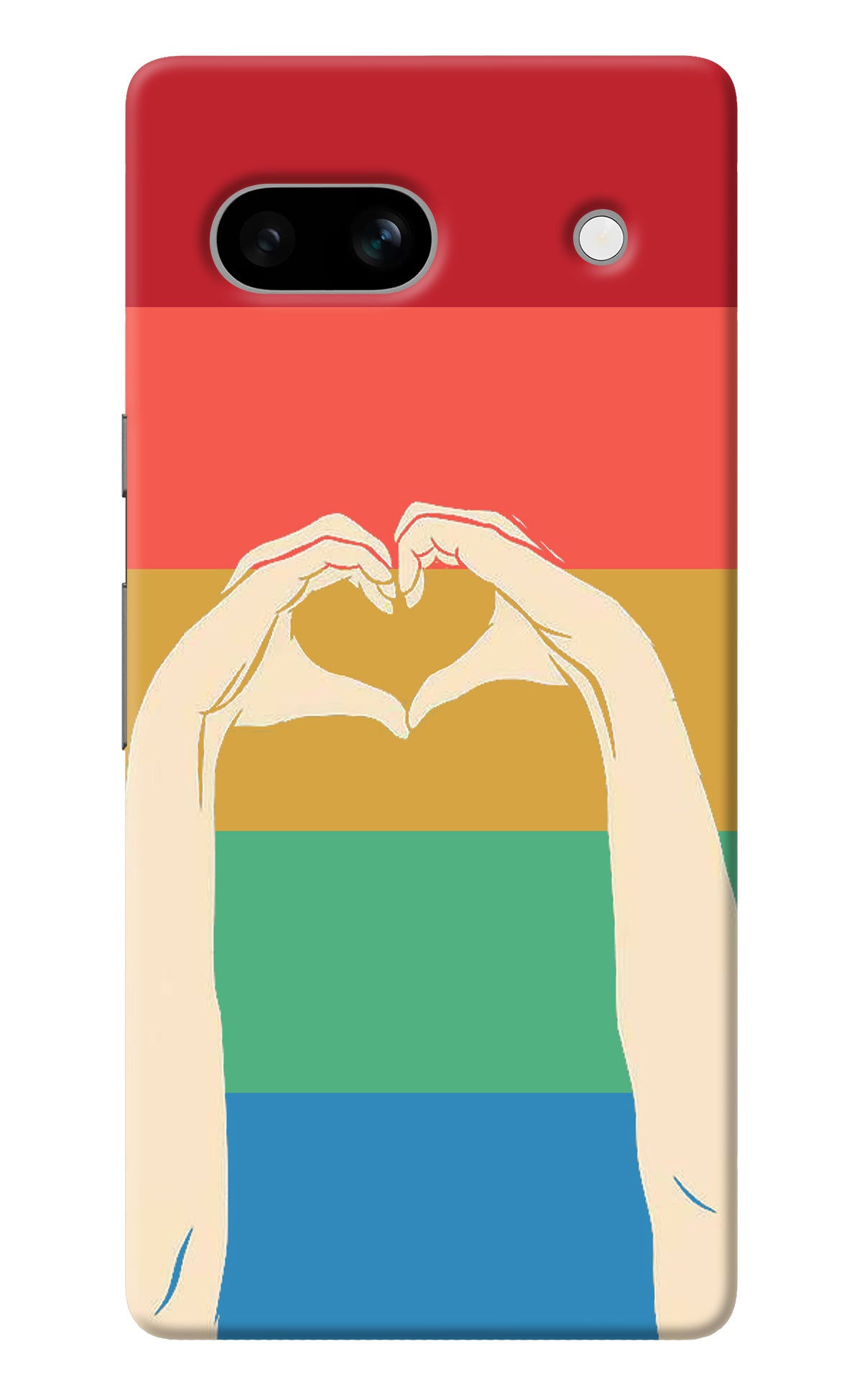 Vintage Love Google Pixel 7A Back Cover