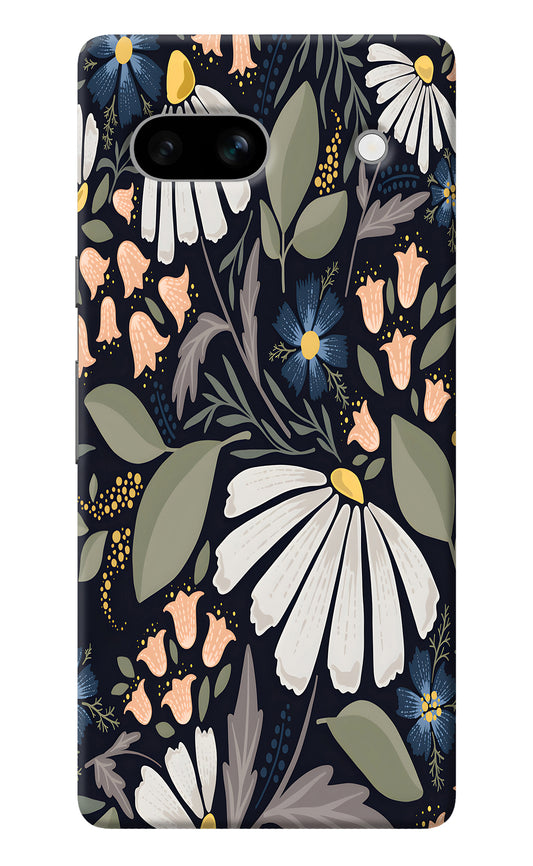 Flowers Art Google Pixel 7A Back Cover