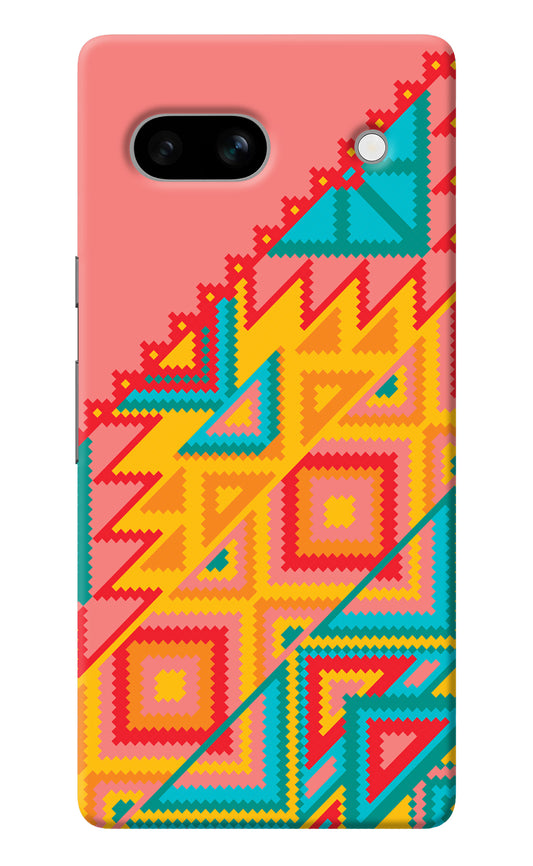 Aztec Tribal Google Pixel 7A Back Cover