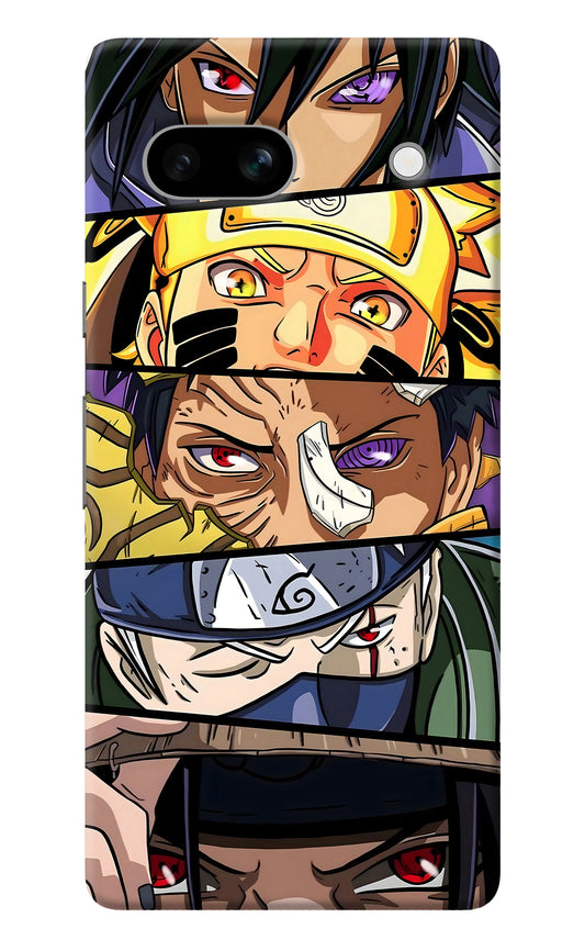 Naruto Character Google Pixel 7A Back Cover