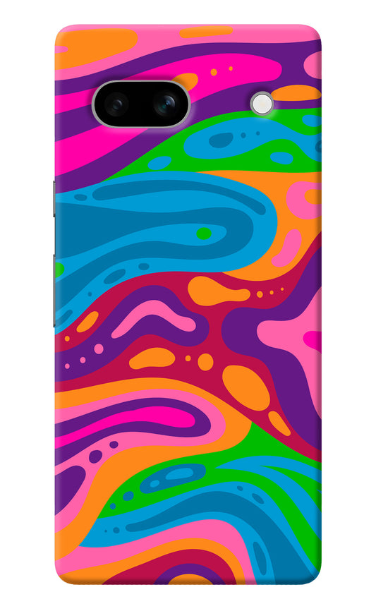 Trippy Pattern Google Pixel 7A Back Cover