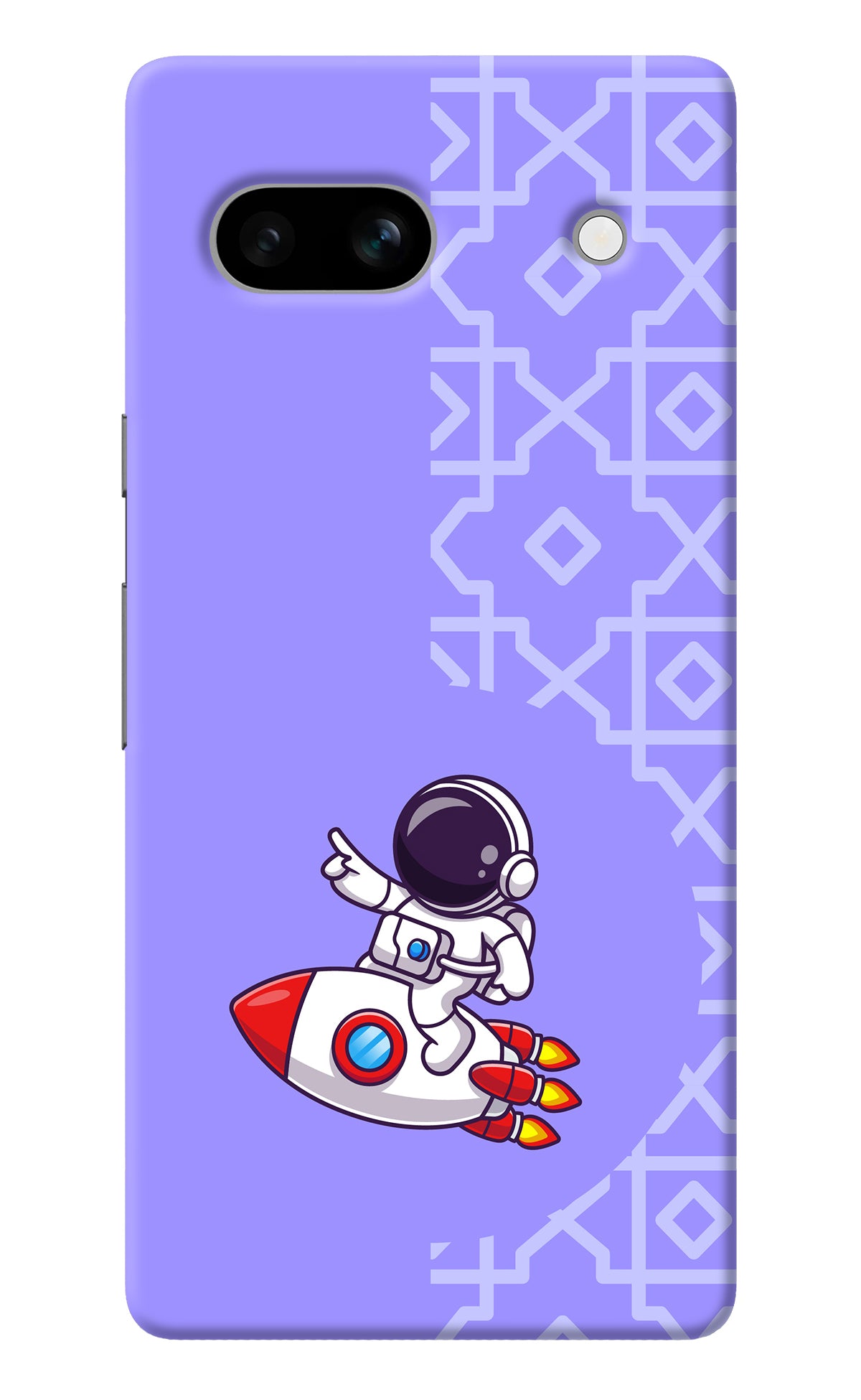 Cute Astronaut Google Pixel 7A Back Cover