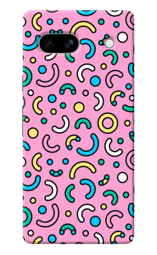 Memphis Design Google Pixel 7A Back Cover