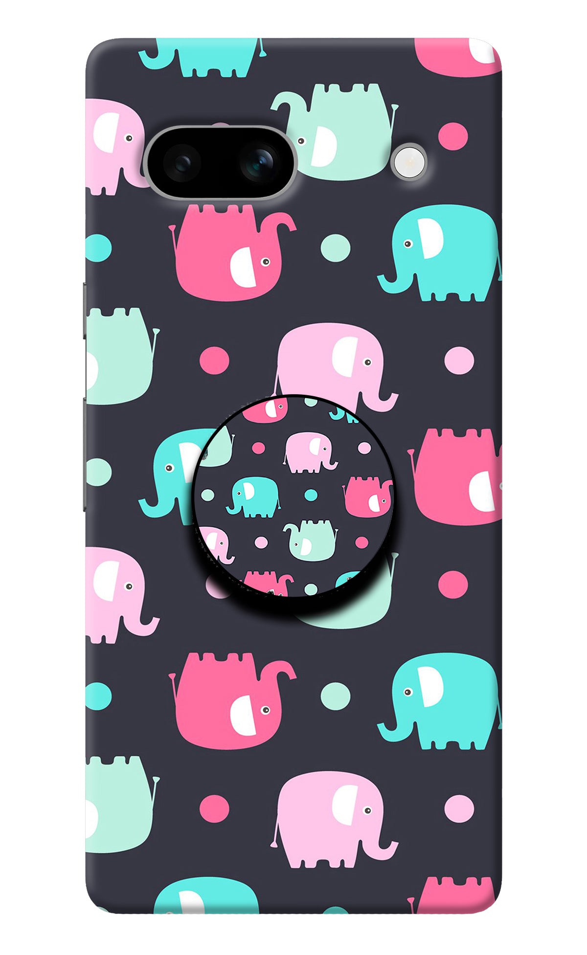 Baby Elephants Google Pixel 7A Pop Case