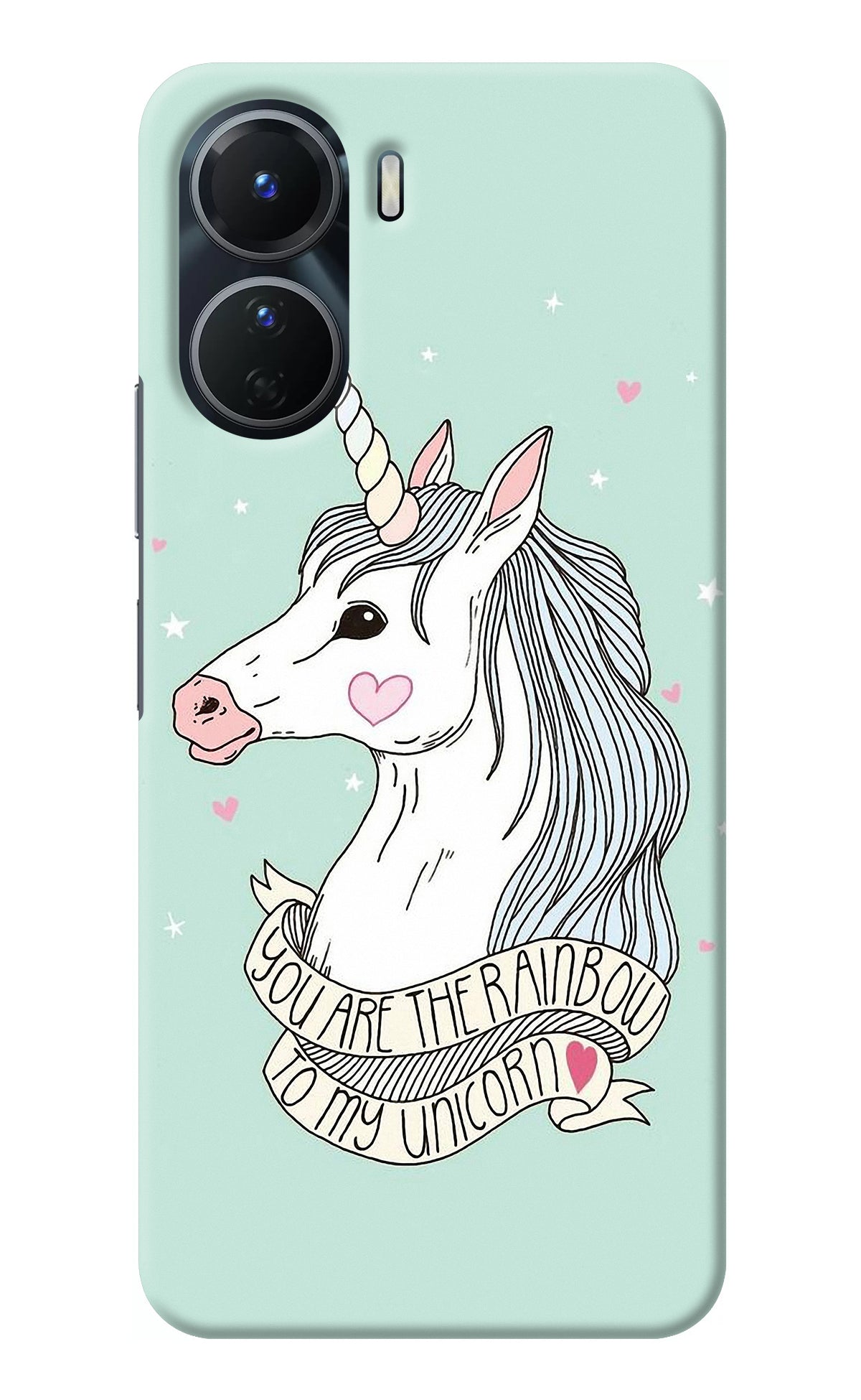 Unicorn Wallpaper Vivo T2x 5G Back Cover