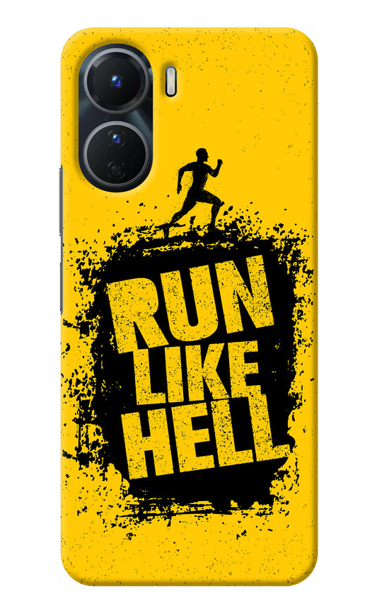 Run Like Hell Vivo T2x 5G Back Cover