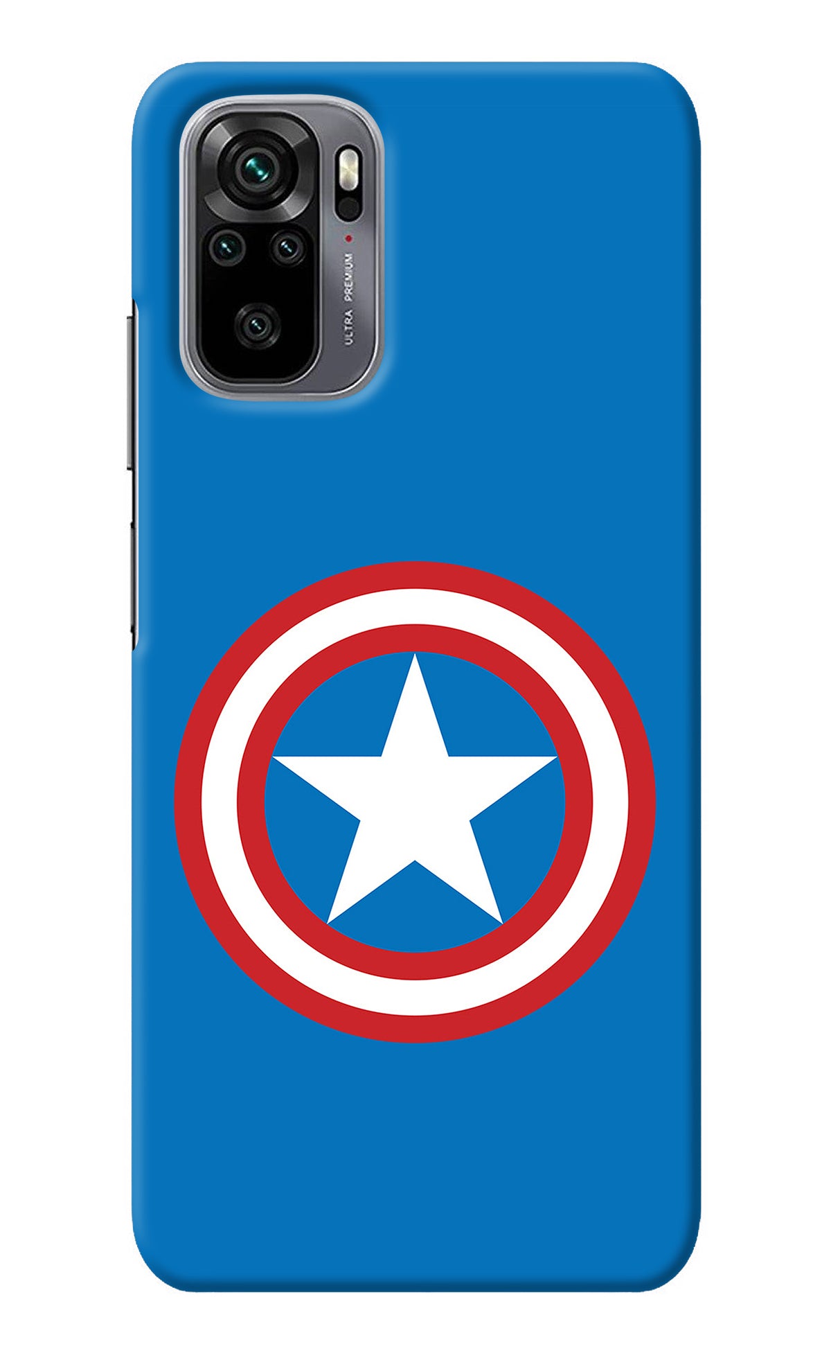 Captain America Logo Redmi Note 11 SE Back Cover