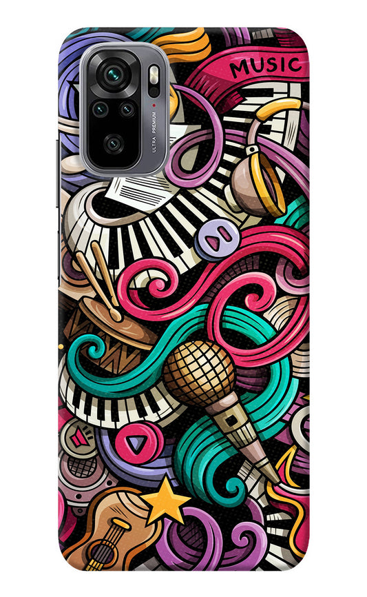 Music Abstract Redmi Note 11 SE Back Cover