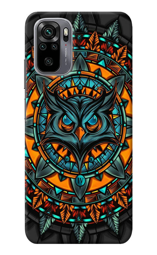 Angry Owl Art Redmi Note 11 SE Back Cover