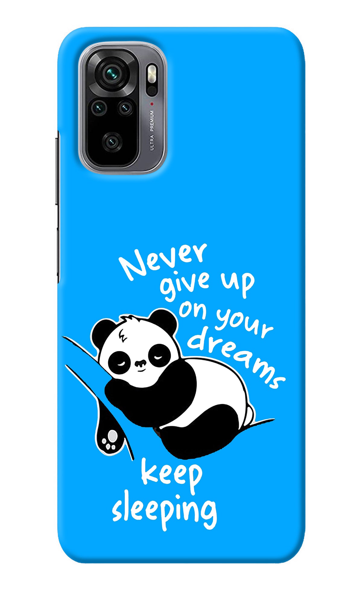 Keep Sleeping Redmi Note 11 SE Back Cover