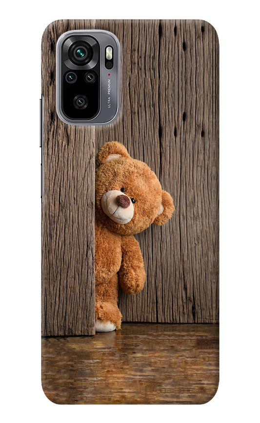Teddy Wooden Redmi Note 11 SE Back Cover