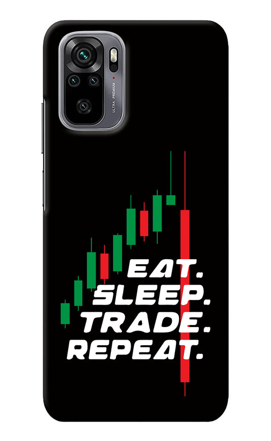 Eat Sleep Trade Repeat Redmi Note 11 SE Back Cover