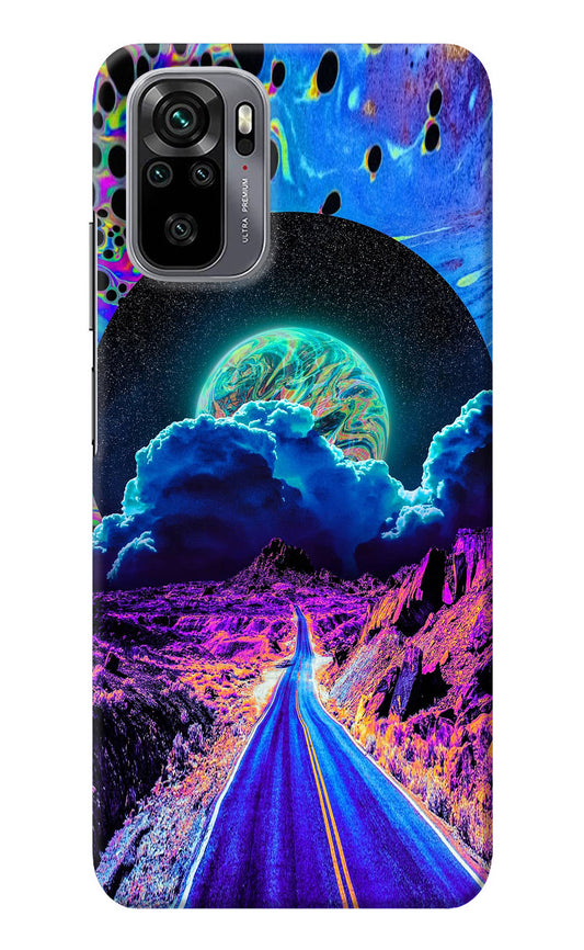 Psychedelic Painting Redmi Note 11 SE Back Cover