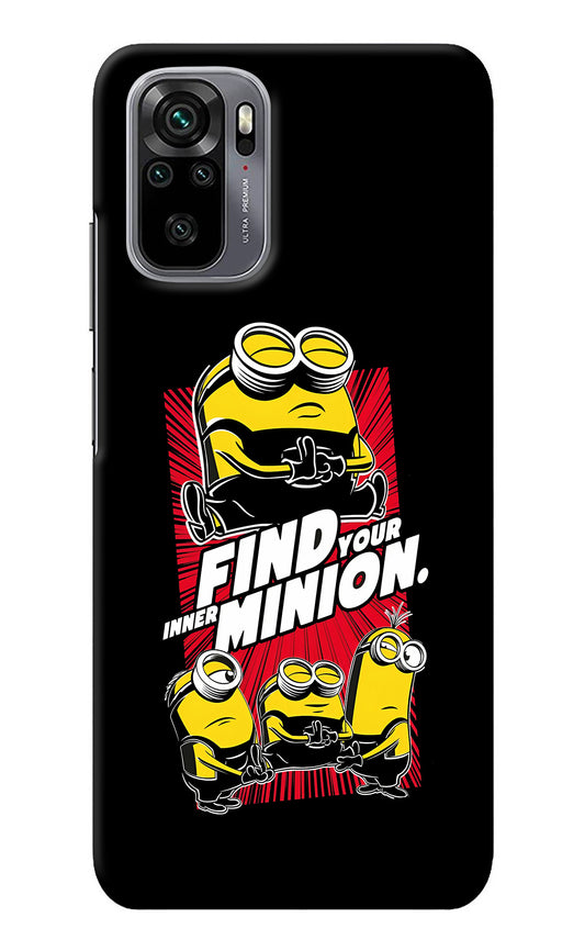 Find your inner Minion Redmi Note 11 SE Back Cover