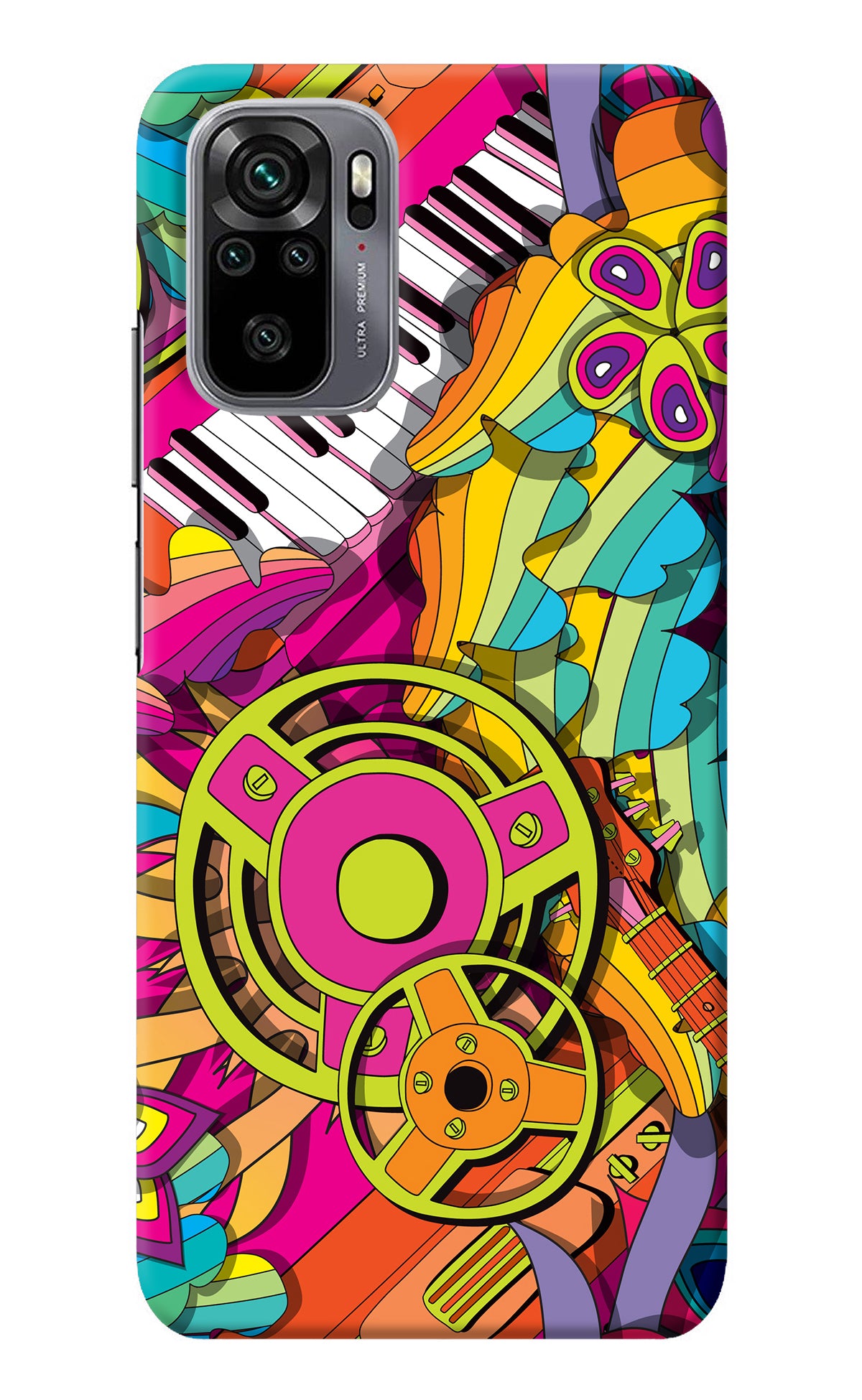 Music Doodle Redmi Note 11 SE Back Cover