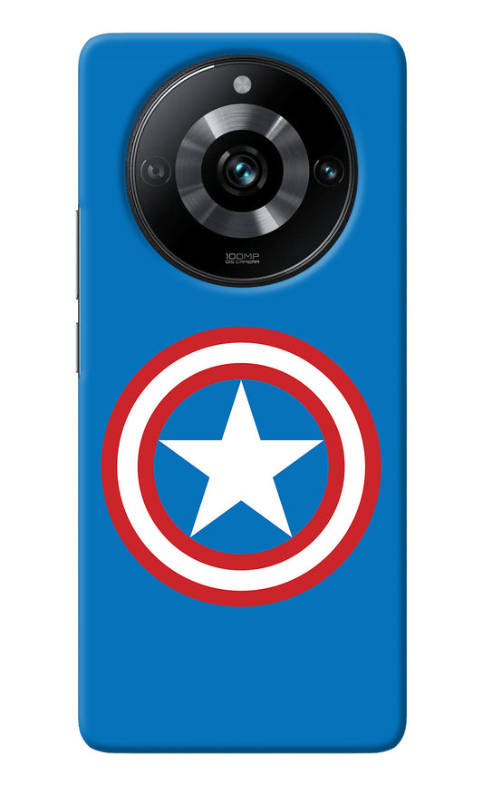 Captain America Logo Realme Narzo 60 Pro Back Cover