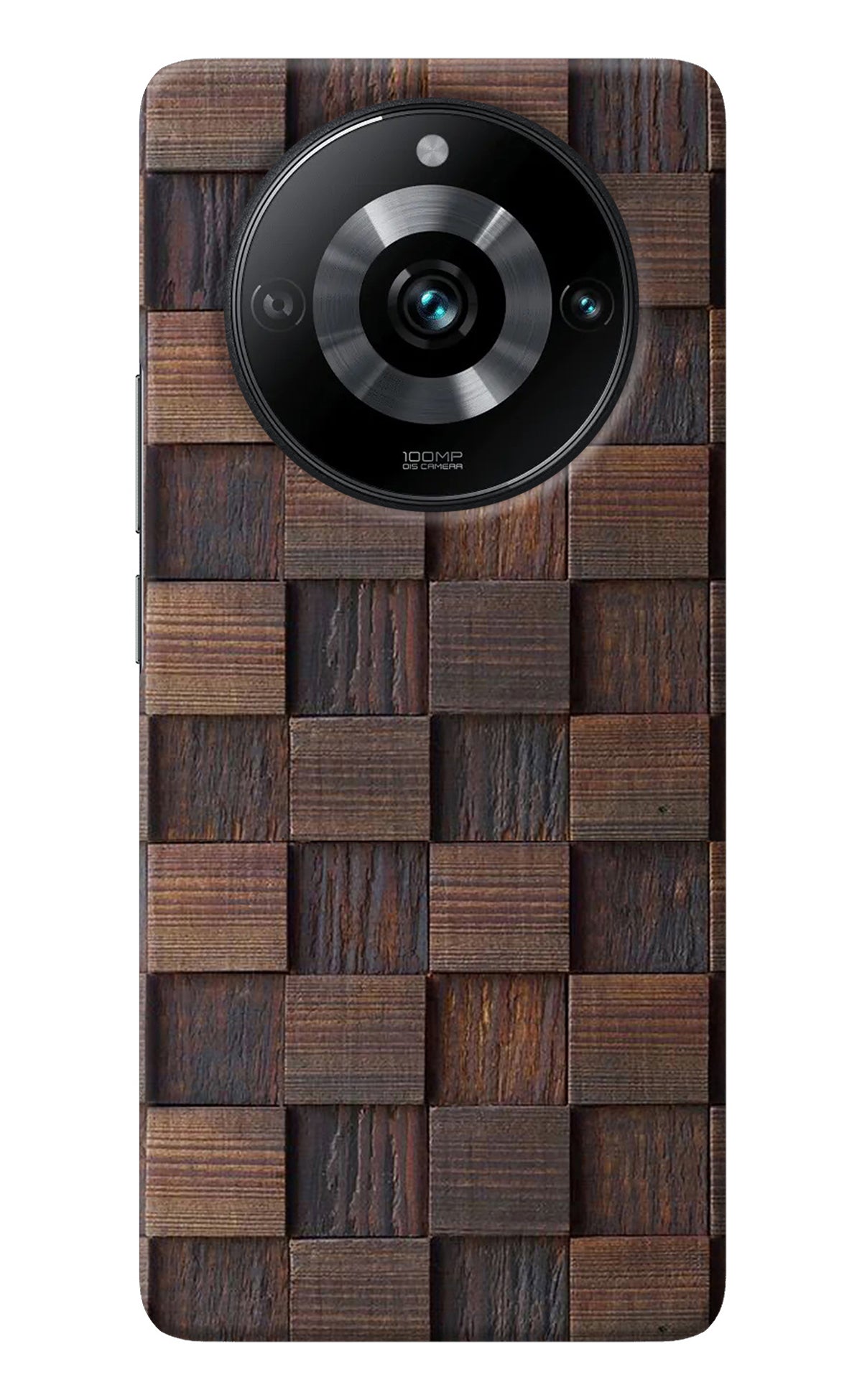 Wooden Cube Design Realme Narzo 60 Pro Back Cover