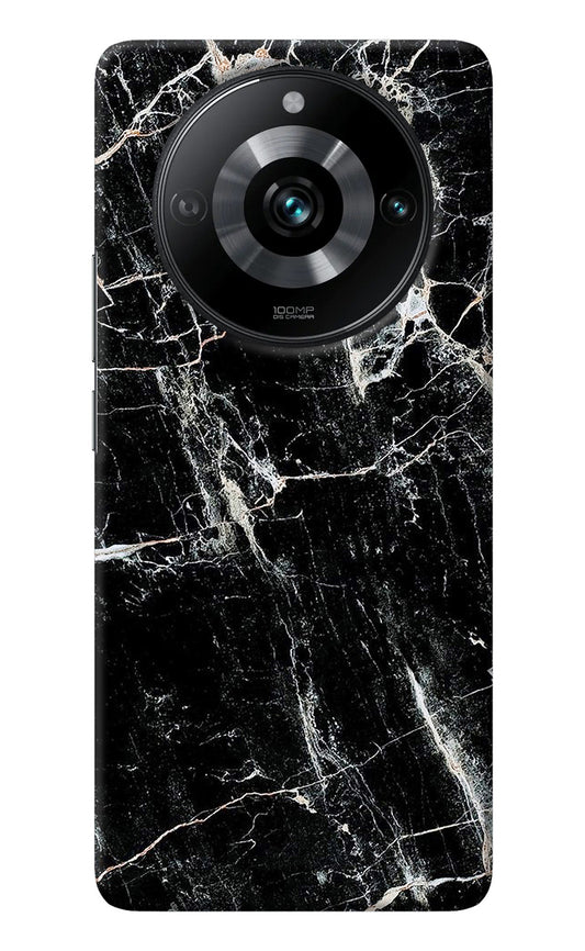 Black Marble Texture Realme Narzo 60 Pro Back Cover