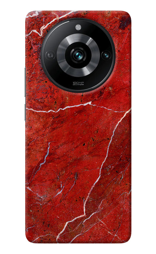 Red Marble Design Realme Narzo 60 Pro Back Cover