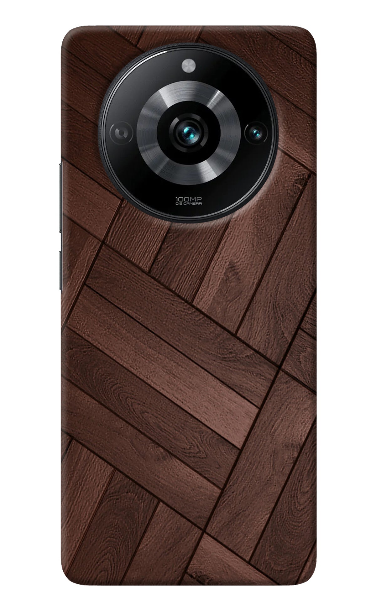 Wooden Texture Design Realme Narzo 60 Pro Back Cover