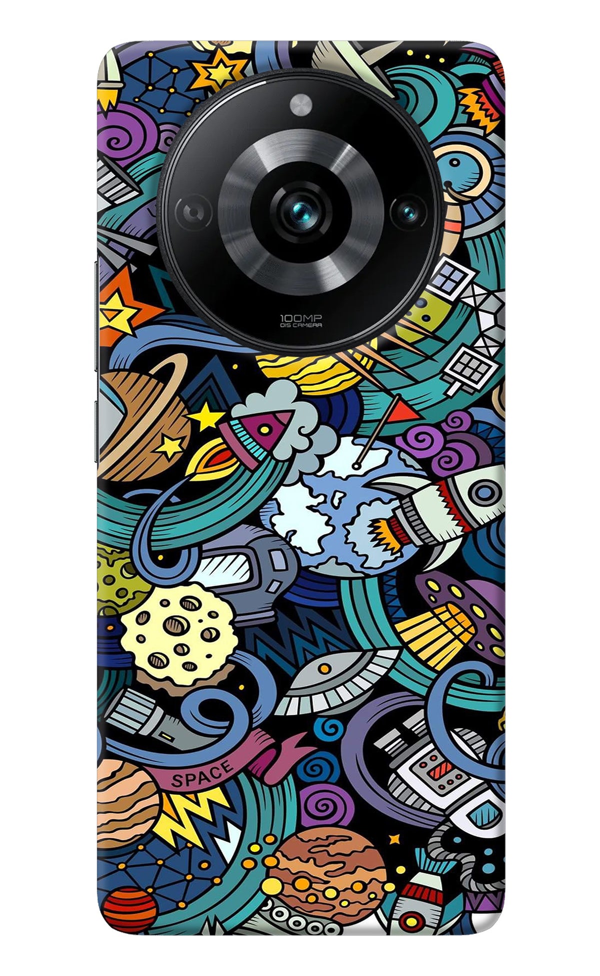 Space Abstract Realme Narzo 60 Pro Back Cover