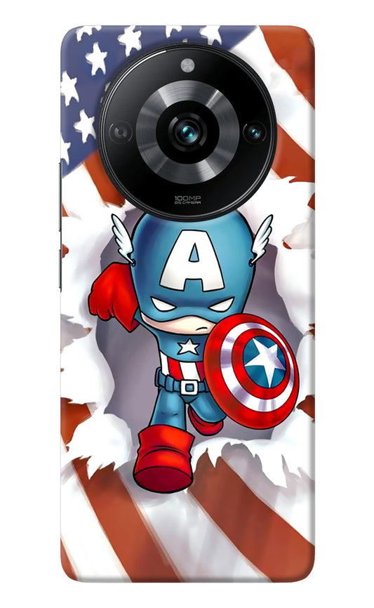 Captain America Realme Narzo 60 Pro Back Cover